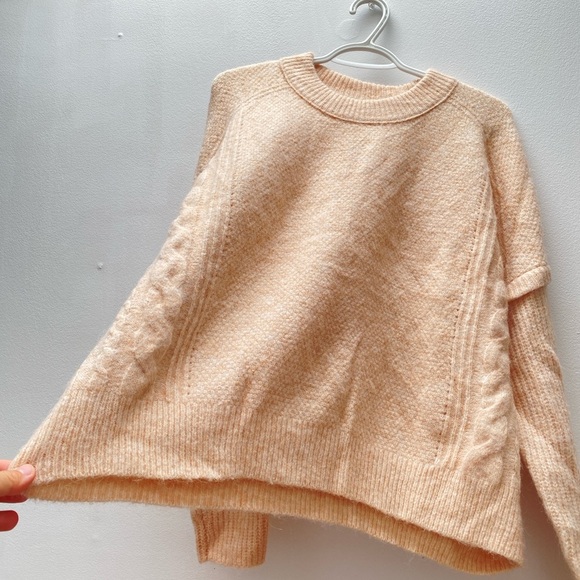 MADEWELL - Cable Havener Alpaca Wool Blend Pullover Sweater - Picture 6 of 11